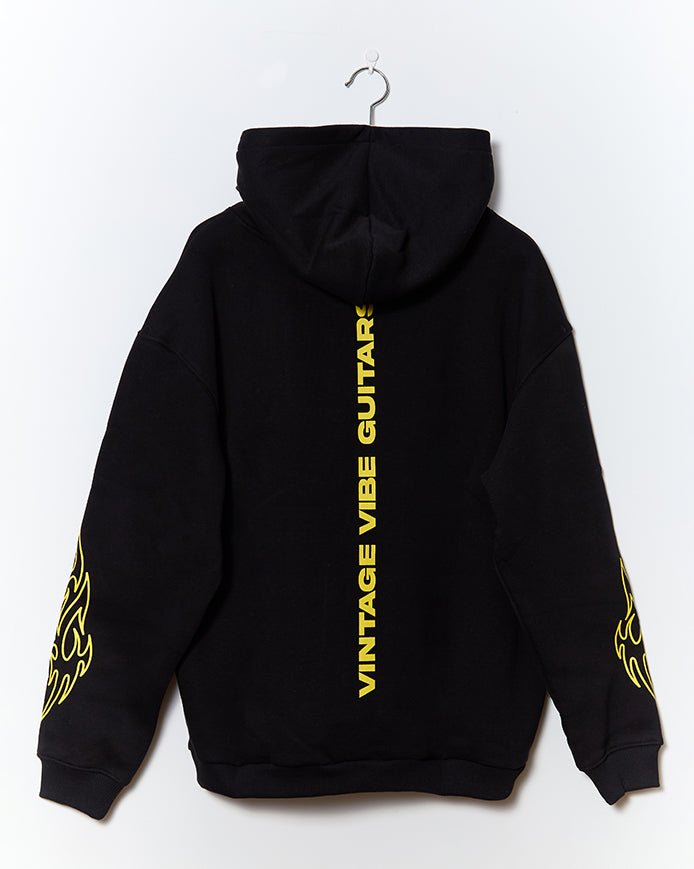 MIDNIGHT RIOT FLAME HOODIE